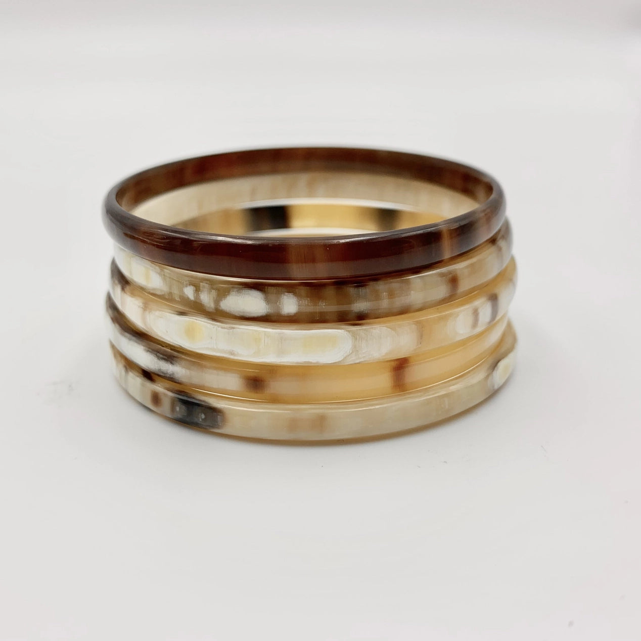 Horn Bangle - Thin – JERICHO THREADS