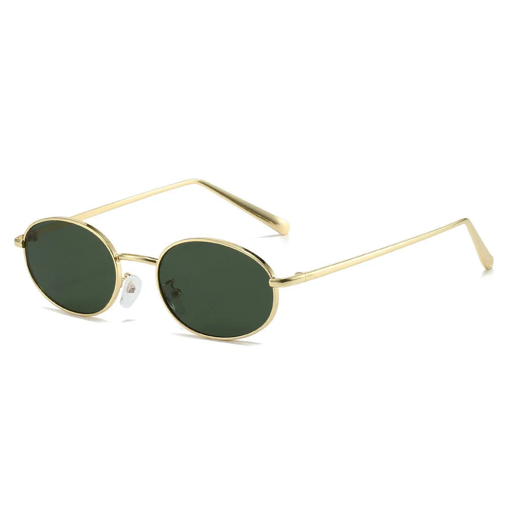 Chic Leopard Oval Sunnies