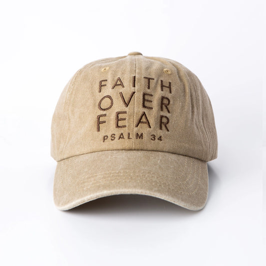 Faith over Fear - Adjustable Hat
