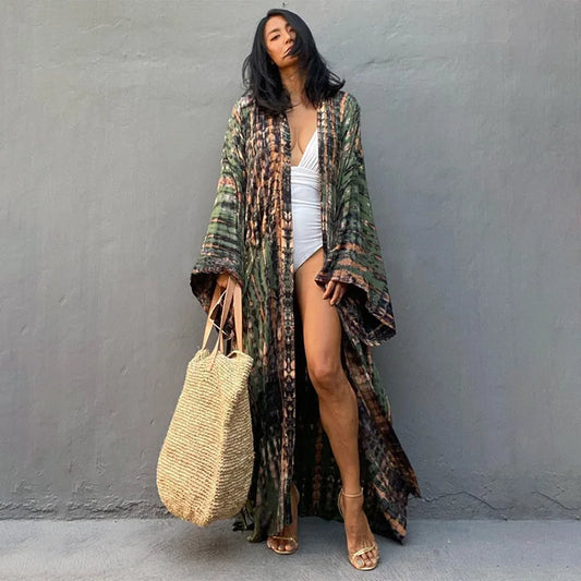 Vibrant Tie Dye Summer Wrap