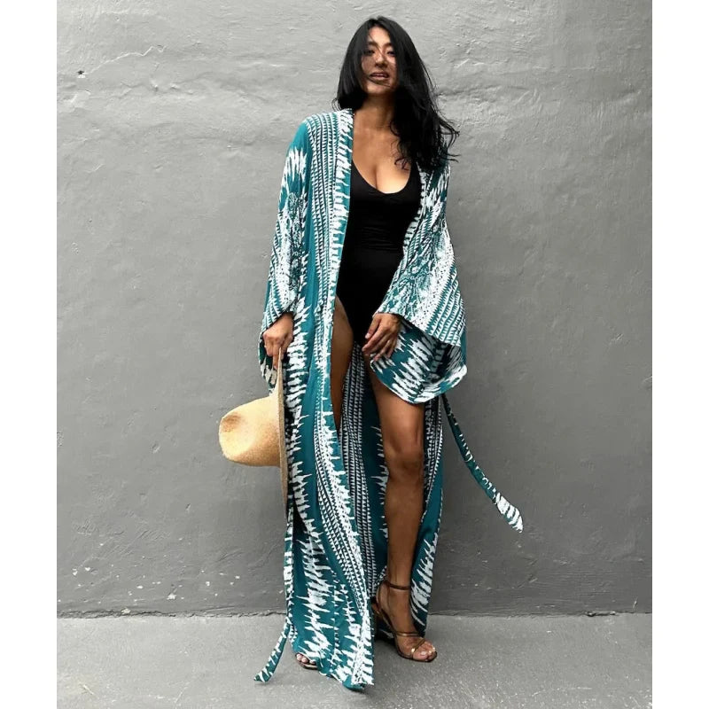 Vibrant Tie Dye Summer Wrap