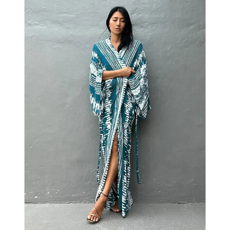 Vibrant Tie Dye Summer Wrap