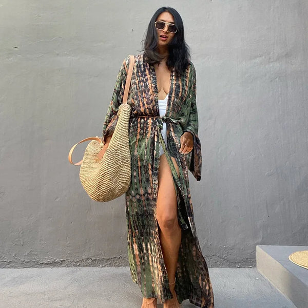 Vibrant Tie Dye Summer Wrap