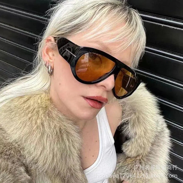 Chic Oversized Pilot Shades
