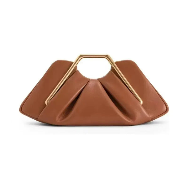 Chic Cloud Leather Handbag