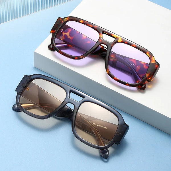 Chic Candy Color Sunglasses