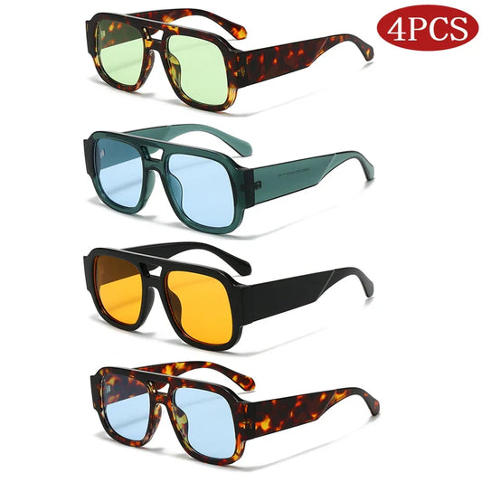 Chic Candy Color Sunglasses