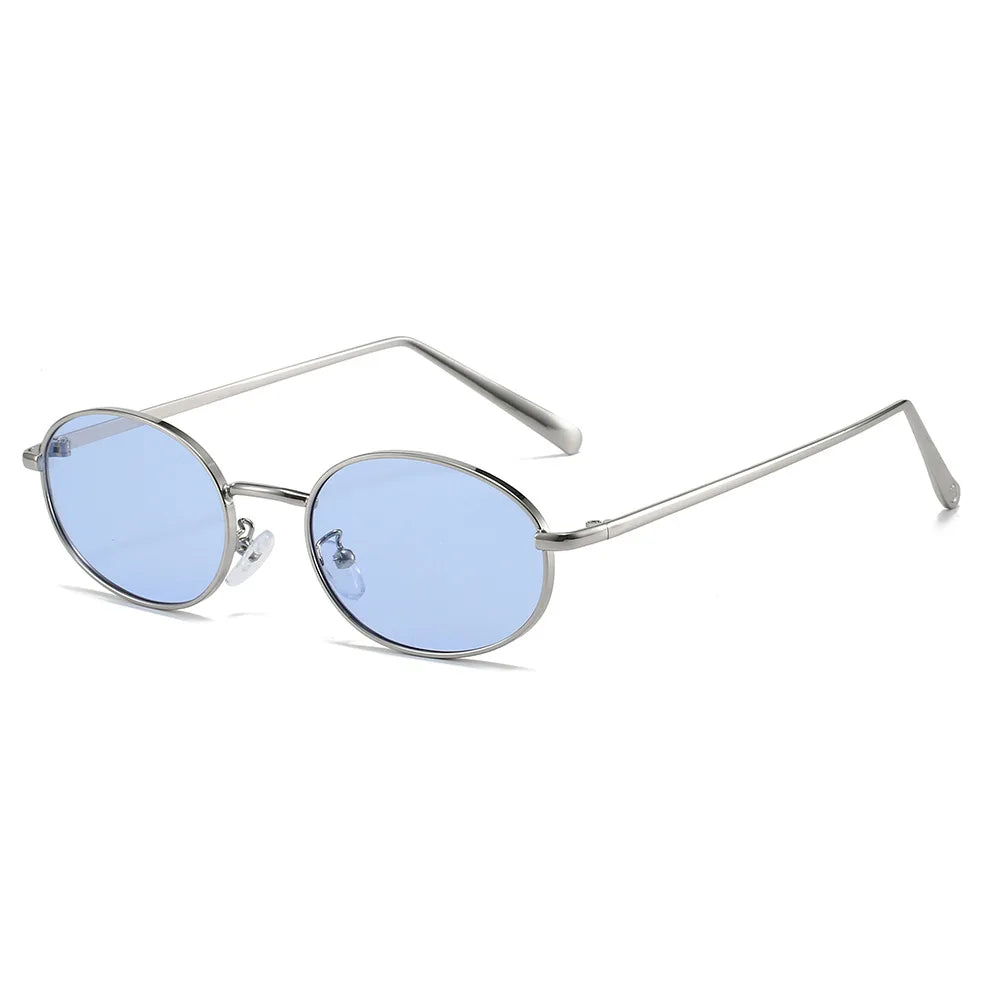 Chic Leopard Oval Sunnies
