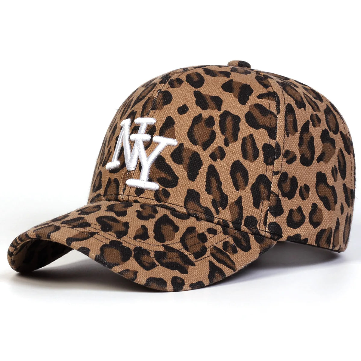 Chic Leopard Print Baseball Cap